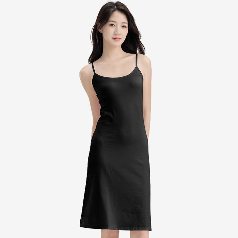 A.A.Y CORE Seamless Spaghetti Strap Cami Dress, BuckyDrop