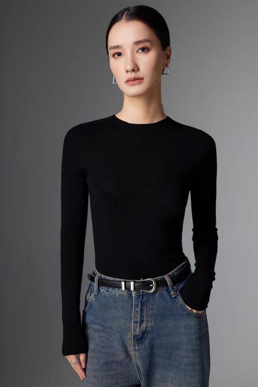 A.A.Y CORE Womens 100% Merino Wool Lightweight Knit Sweater, BuckyDrop