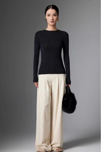 A.A.Y CORE Womens 100% Merino Wool Lightweight Knit Sweater, BuckyDrop