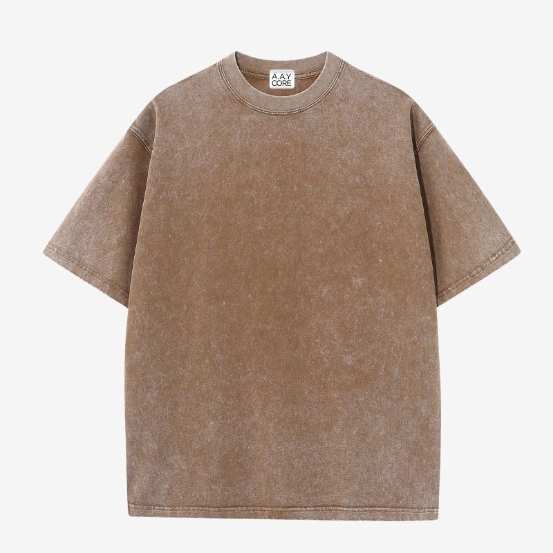 A.A.Y CORE Women’s Acid‑Washed Oversized Tee, BuckyDrop