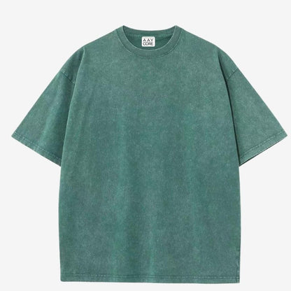 A.A.Y CORE Women’s Acid‑Washed Oversized Tee,BuckyDrop