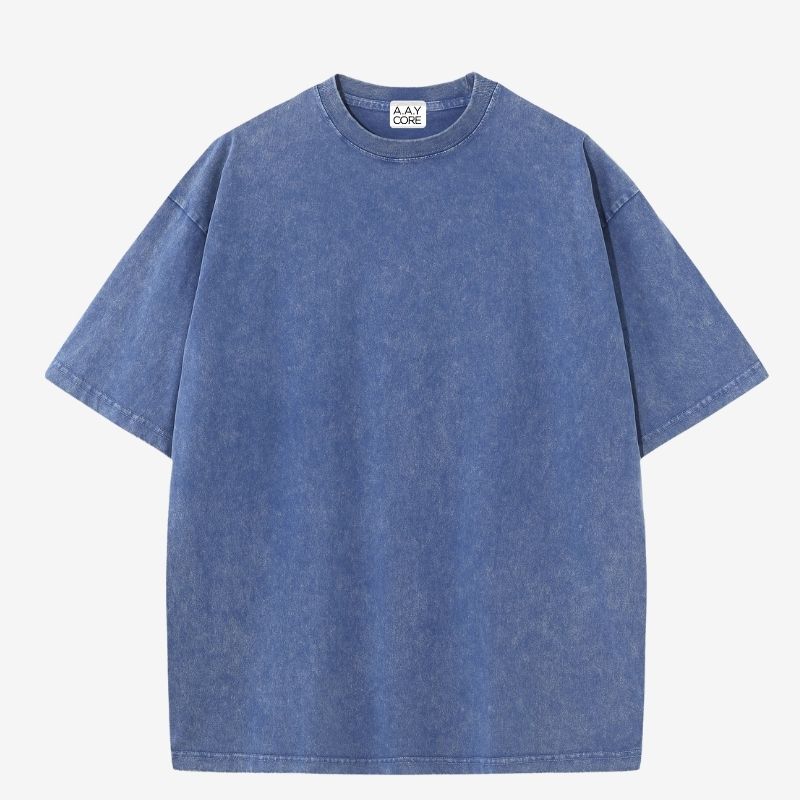 A.A.Y CORE Women’s Acid‑Washed Oversized Tee,BuckyDrop