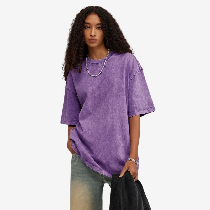 A.A.Y CORE Women’s Acid‑Washed Oversized Tee, PODpartner