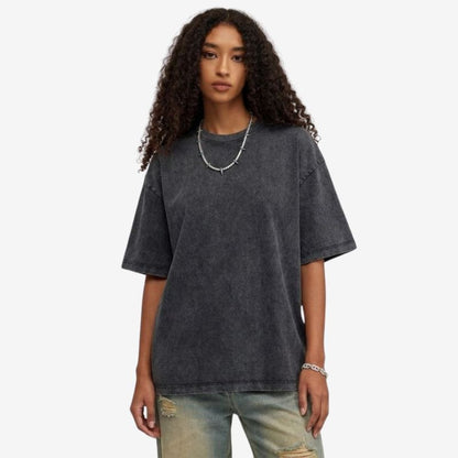 A.A.Y CORE Women’s Acid‑Washed Oversized Tee, PODpartner