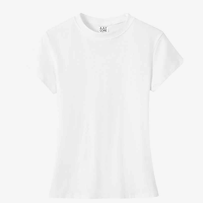 A.A.Y CORE Women’s Cotton Crewneck T‑Shirt, BuckyDrop
