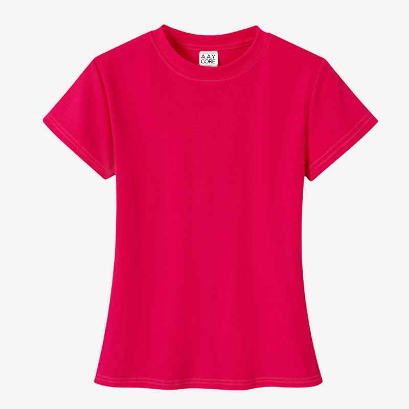 A.A.Y CORE Women’s Cotton Crewneck T‑Shirt, BuckyDrop