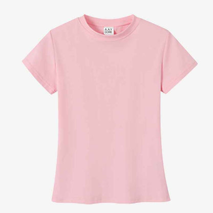 A.A.Y CORE Women’s Cotton Crewneck T‑Shirt, BuckyDrop