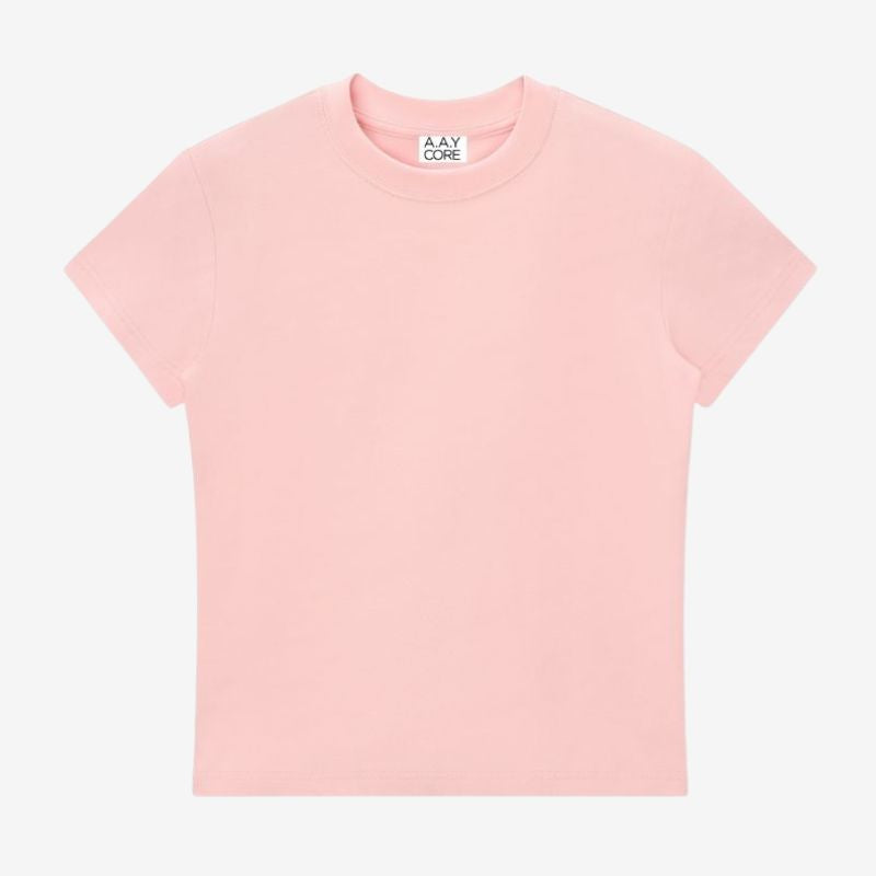 A.A.Y CORE Women’s Cotton Crewneck T‑Shirt, ODMPOD
