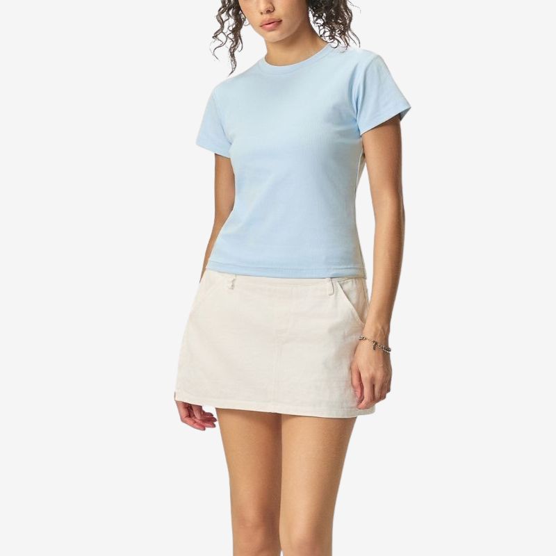 A.A.Y CORE Women’s Cotton Crewneck T‑Shirt, ODMPOD