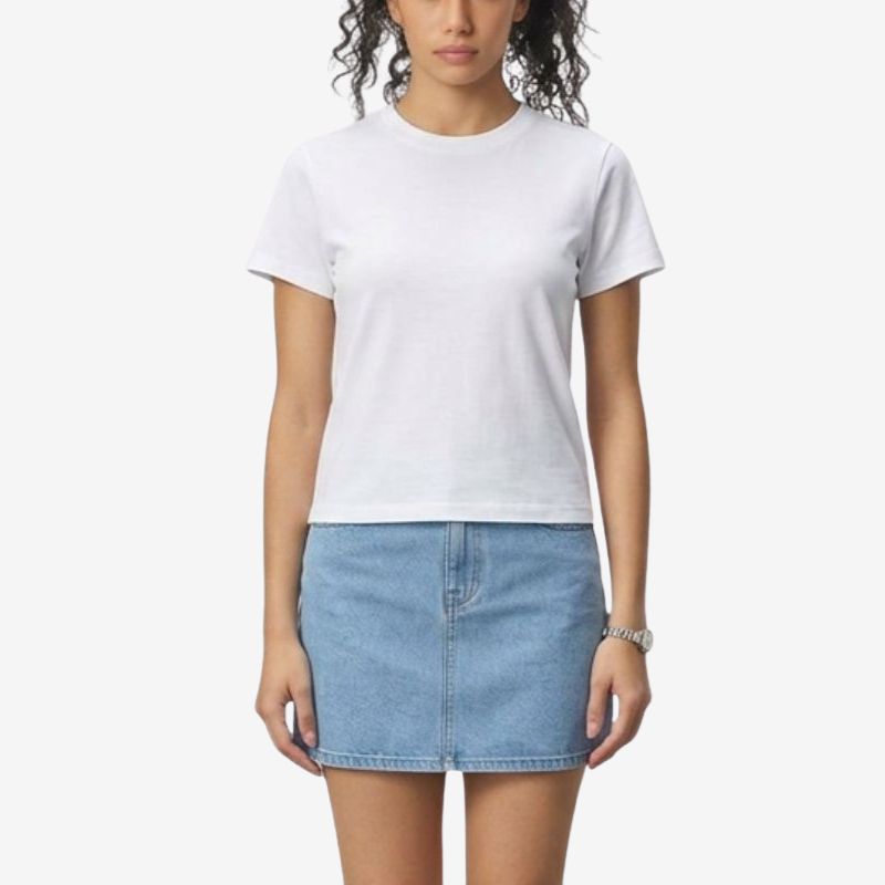 A.A.Y CORE Women’s Cotton Crewneck T‑Shirt, ODMPOD