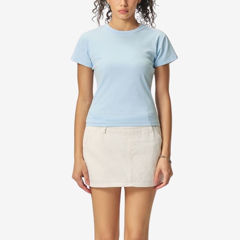 A.A.Y CORE Women’s Cotton Crewneck T‑Shirt, ODMPOD