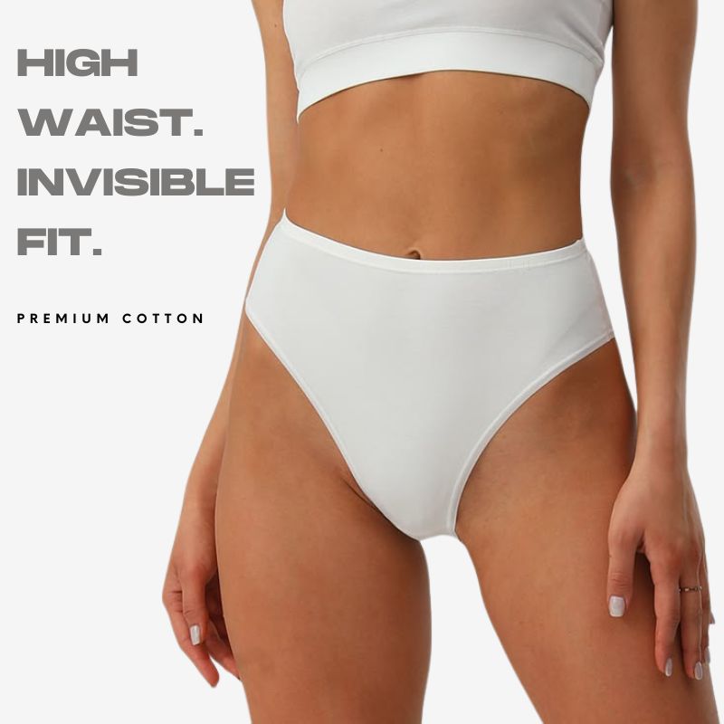 A.A.Y CORE Women’s Cotton High‑Waisted Briefs, BuckyDrop