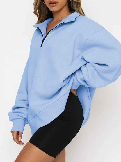 A.A.Y CORE Women’s Heavyweight Quarter‑Zip Sweatshirt, BuckyDrop