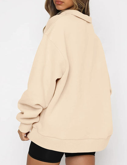 A.A.Y CORE Women’s Heavyweight Quarter‑Zip Sweatshirt, BuckyDrop