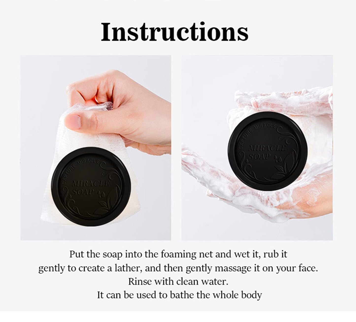 Argan Oil Bamboo Charcoal Natural Hydrating Skin Soap Bar, Yiwu Cujia Trade Co., Ltd