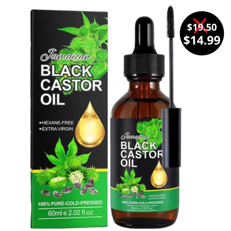 Black Castor Oil Organic Jamaica Cold Pressed