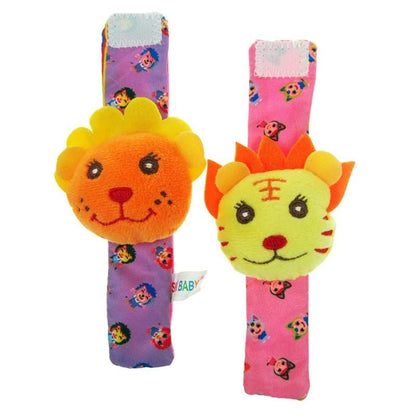 Baby Rattles Wrist and Toy Socks – Soft Animal Development Toys (0–6 Months),Yiwu Cujia Trade Co., Ltd