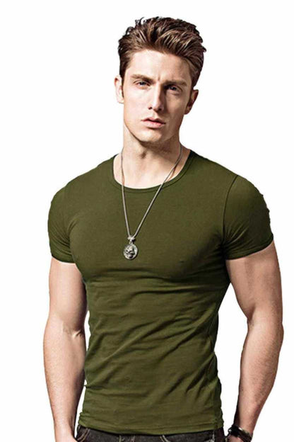 Basic Slimfit Tee Solid Colors Men Heyang Industrial Co., Ltd