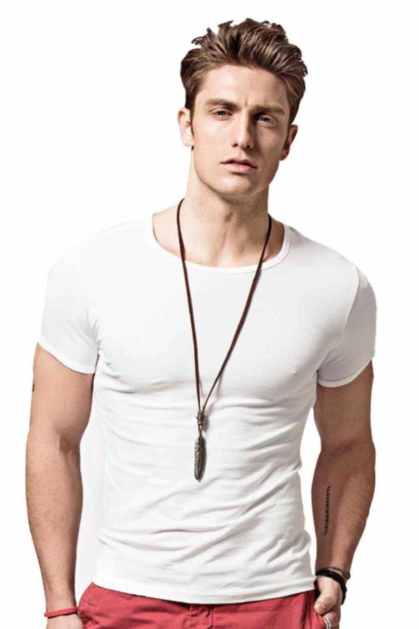 Basic Slimfit Tee Solid Colors Men, Heyang Industrial Co., Ltd