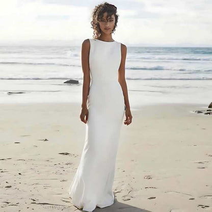 Beach Wedding Dress - Mermaid Bridal Gown - A.A.Y FASHION