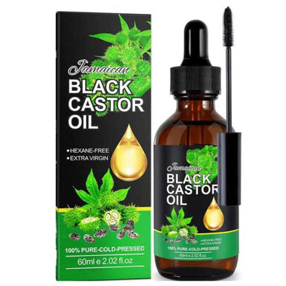 Black Castor Oil Organic Jamaica Cold Pressed 60ml - A.A.Y FASHION