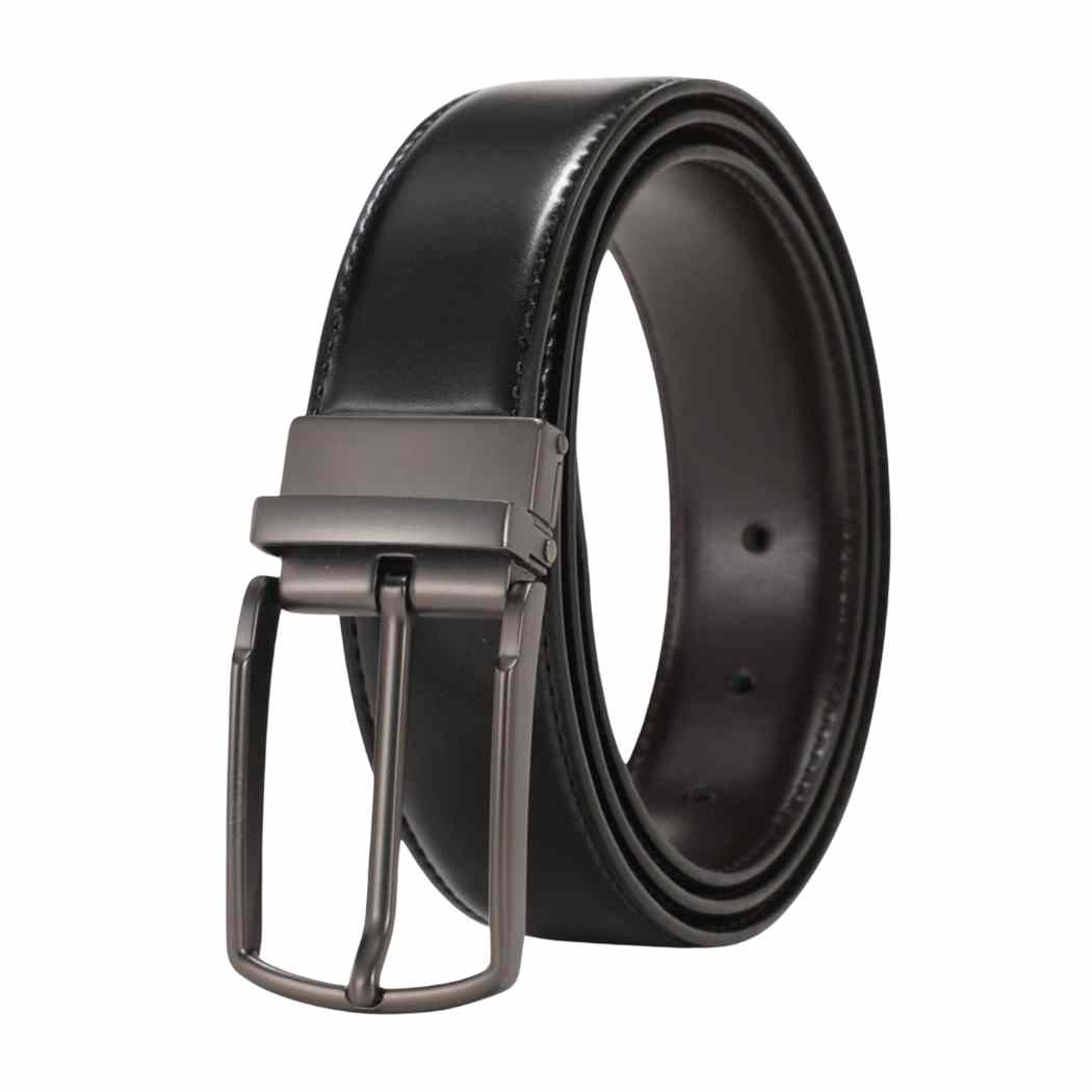 Black Genuine Leather Buckle Belt for Men - Fashion & Business - A.A.Y FASHION