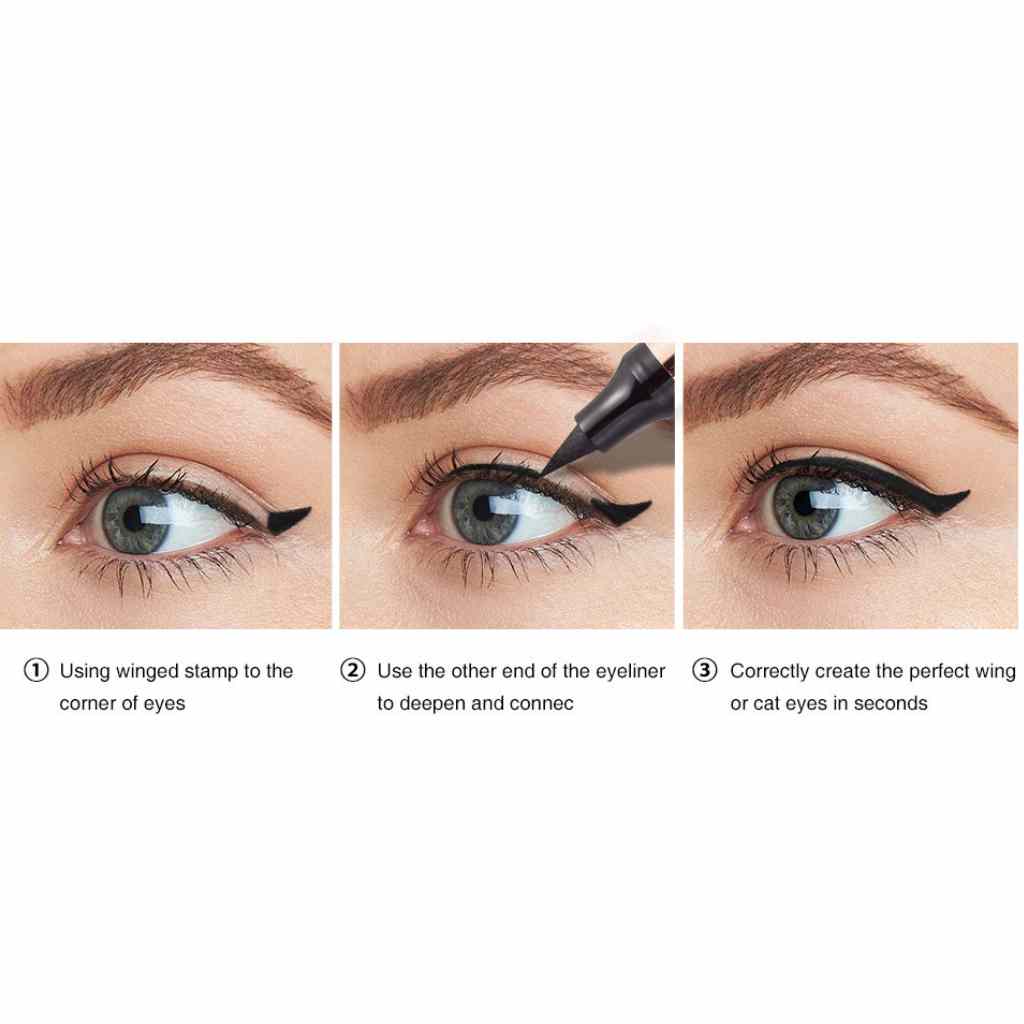 Black Liquid Eyeliner Wing Stamp - Cosmetic - A.A.Y FASHION