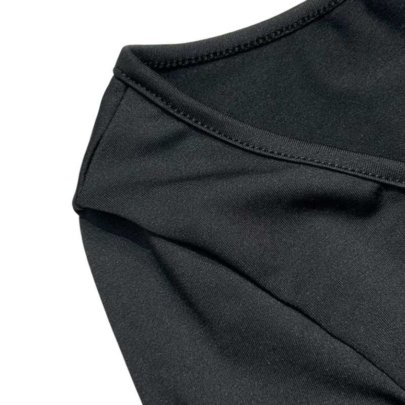 Women's Black Long Sleeve Cut-Out Maxi Dress - A.A.Y FASHION