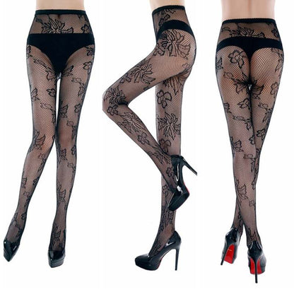 Black Super Stretch Lace Pantyhose Stockings Heyang Industrial Co., Ltd
