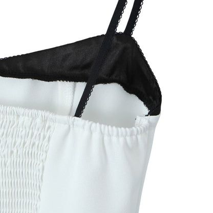 Black and White Camisole Top - A.A.Y FASHION (1)