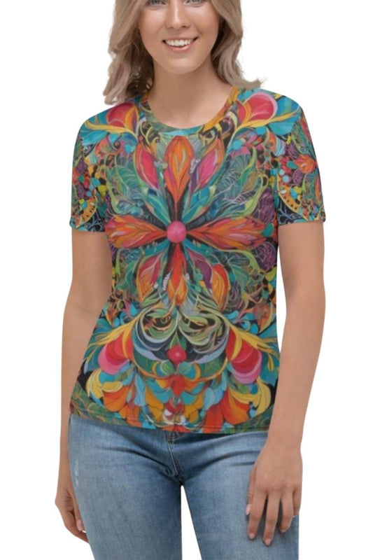 Boho Print Women's T-shirt Printful