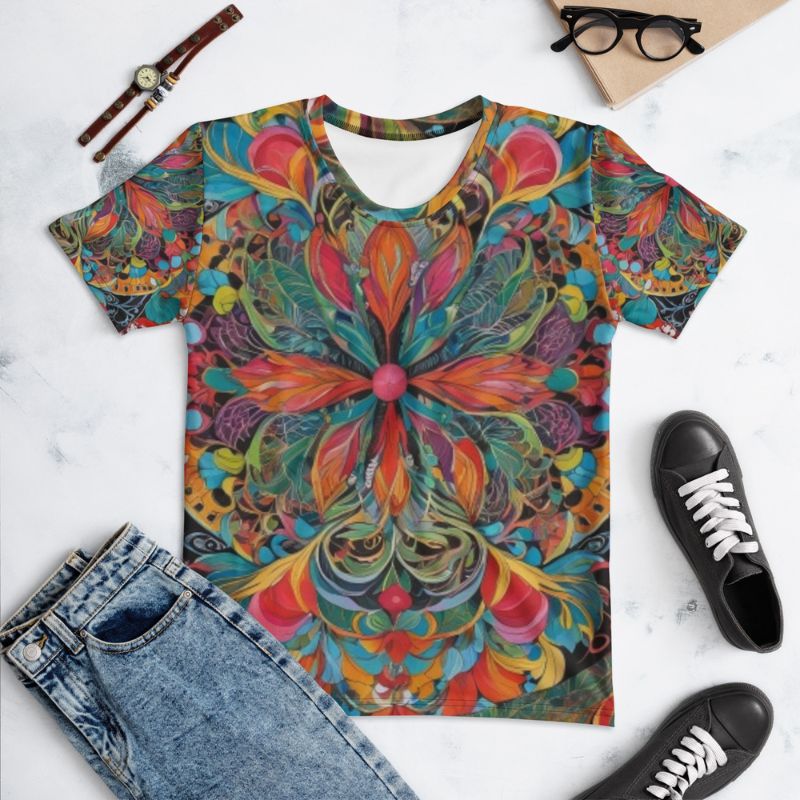 Boho Print Women's T-shirt Printful