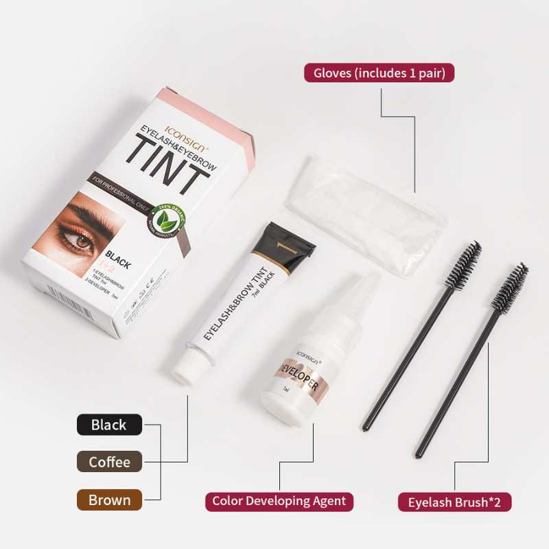 Brow & Lash Tint Kit - 4-Week High-Pigment Color Yiwu Cujia Trade Co., Ltd