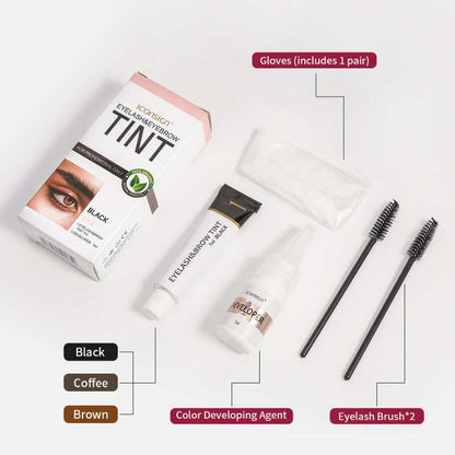 Brow & Lash Tint Kit - 4-Week High-Pigment Color Yiwu Cujia Trade Co., Ltd