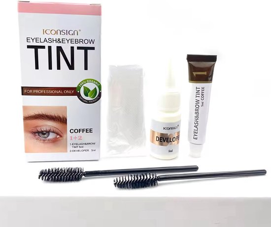 Brow & Lash Tint Kit - 4-Week High-Pigment Color Yiwu Cujia Trade Co., Ltd