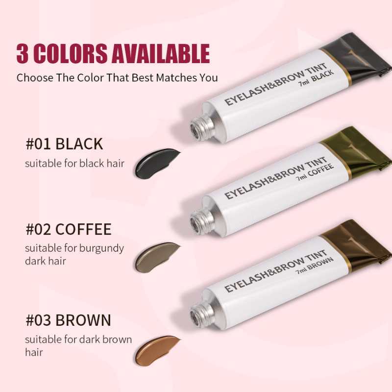Brow & Lash Tint Kit - 4-Week High-Pigment Color Yiwu Cujia Trade Co., Ltd