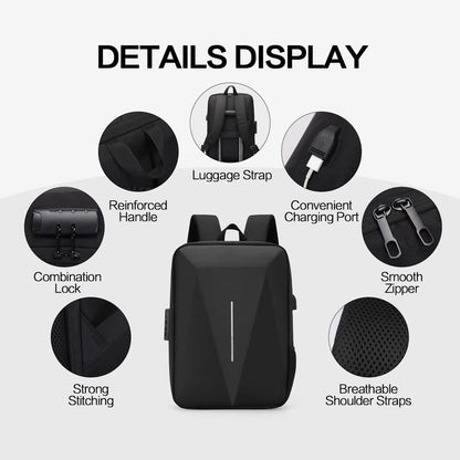Business Laptop Backpack - Anti Theft with USB, Heyang Industrial Co., Ltd