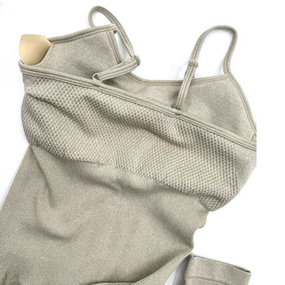 Butt-Lift Tummy Control Unitard Bodysuit – Sleeveless Stretch Fit, Yiwu Cujia Trade Co., Ltd