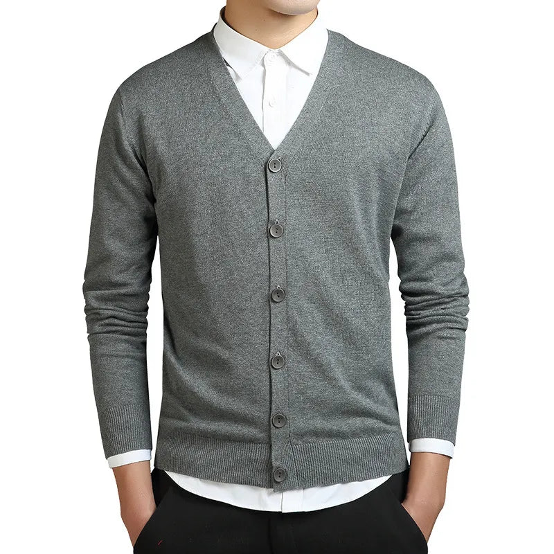 Cardigan Cotton Sweater for Men, Yiwu Cujia Trade Co., Ltd