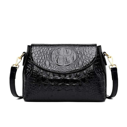 Cayman Faux Leather Shoulder Bag