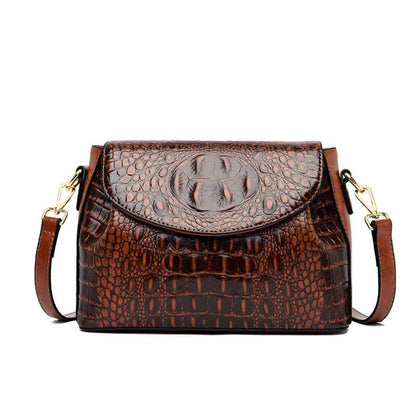 Cayman Faux Leather Shoulder Bag
