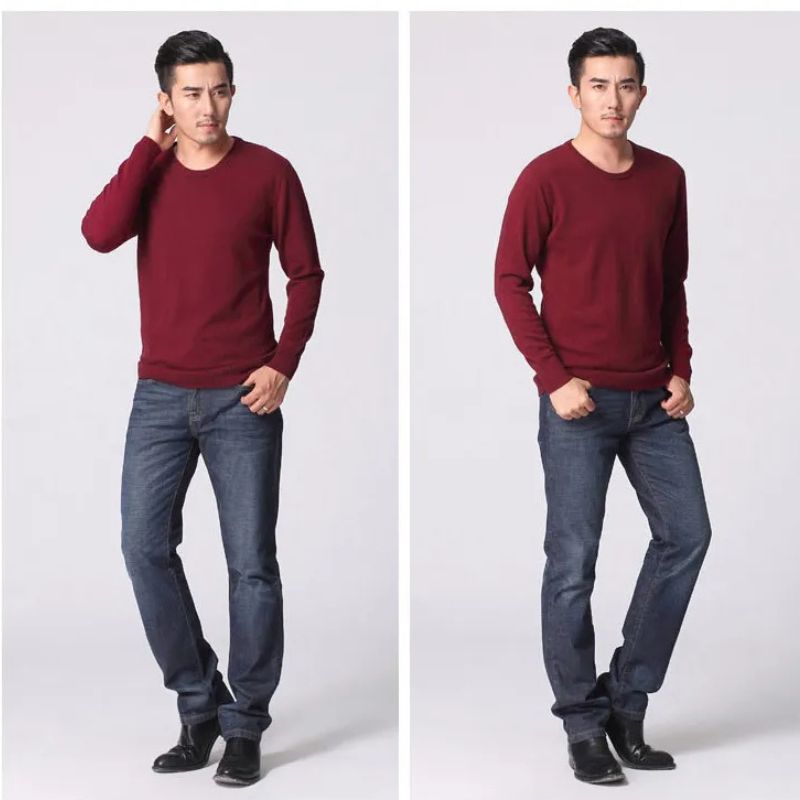 Classic Cashmere Sweater for Men, Yiwu Cujia Trade Co., Ltd