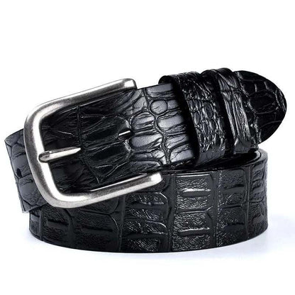 Cowhide Leather Belt - Men's Dress Belt Crocodile Print,Heyang Industrial Co., Ltd