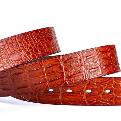 Cowhide Leather Belt - Men's Dress Belt Crocodile Print,Heyang Industrial Co., Ltd