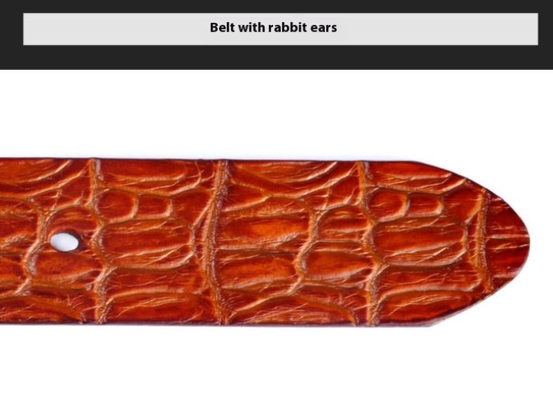 The kind of belt that makes people notice the details