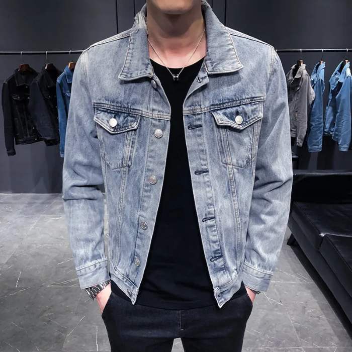 Denim Jeans Jacket Men, Heyang Industrial Co., Ltd