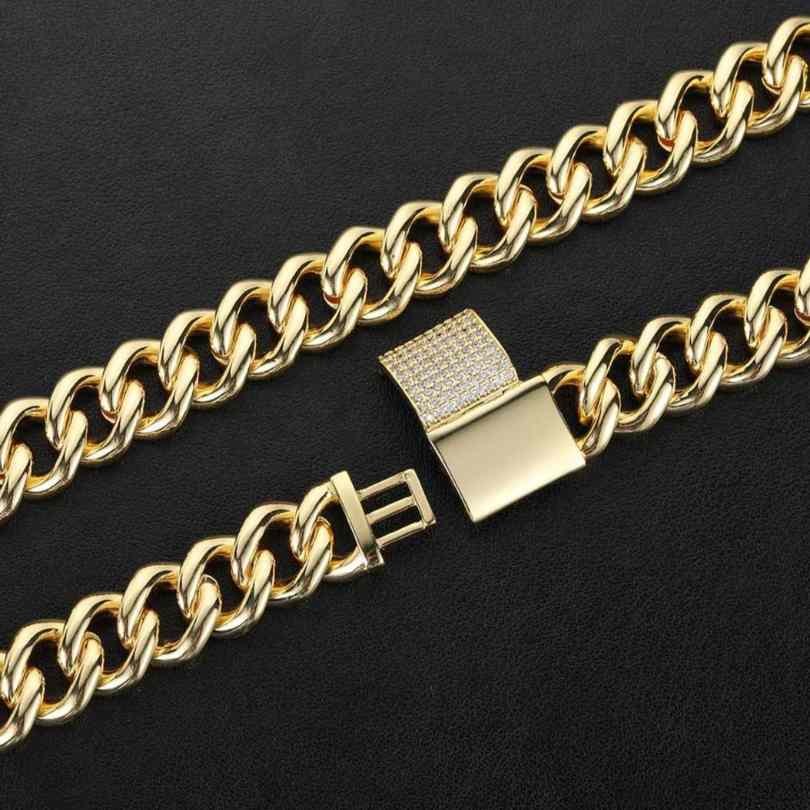 Double Row Full Zircon Bracelet 18K Gold Chain for men and women- A.A.Y FASHION