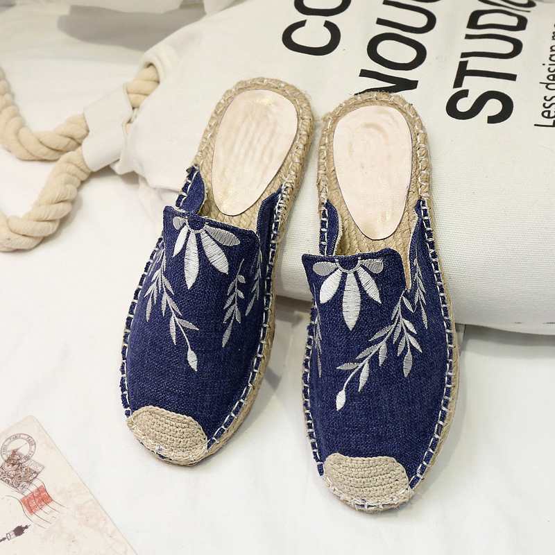 Espadrilles Women Half Mules - A.A.Y FASHION