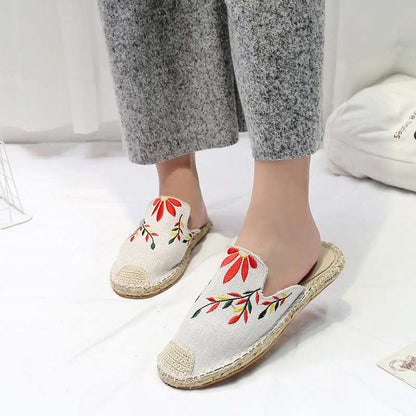 Espadrilles Women Half Mules - A.A.Y FASHION