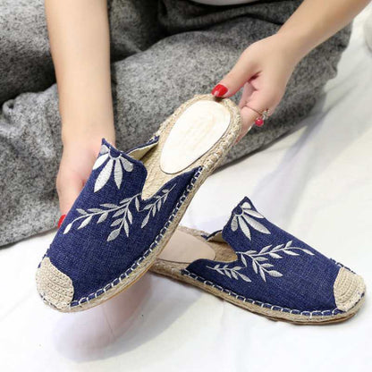 Espadrilles Women Half Mules - A.A.Y FASHION